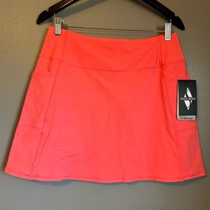 NWT Sketchers Sz Large Women’s Coral Go Flex Stretch Skort Skirt Pockets Ret $44